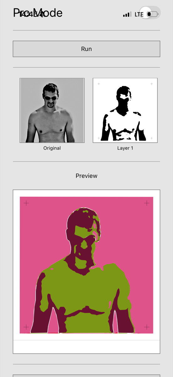 StenciLove iOS image stencil app interface