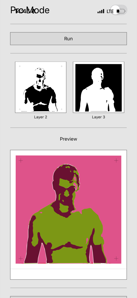 StenciLove iOS multi layer stencil preview